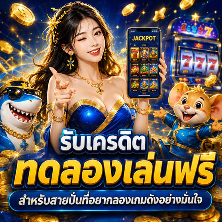 รับเครดิตทดลองเล่นฟรี