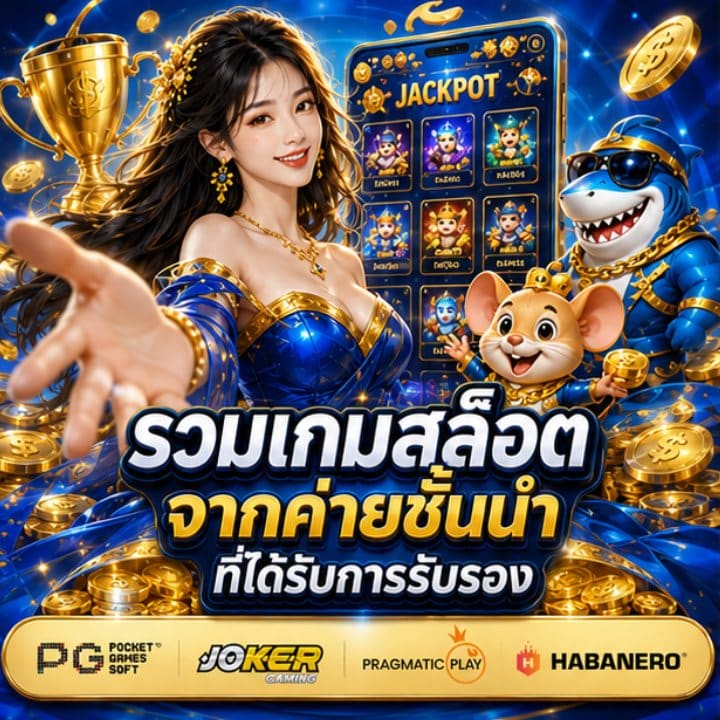 รวมเกมสล็อตจากค่ายชั้นนำที่ได้รับการรับรอง