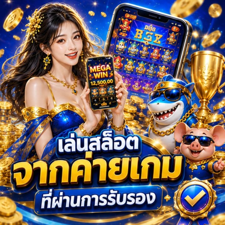 เล่นสล็อตจากค่ายเกมที่ผ่านการรับรอง