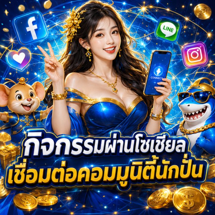 กิจกรรมผ่านโซเชียล