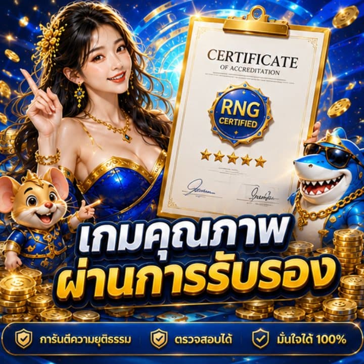 เกมคุณภาพ ผ่านการรับรอง